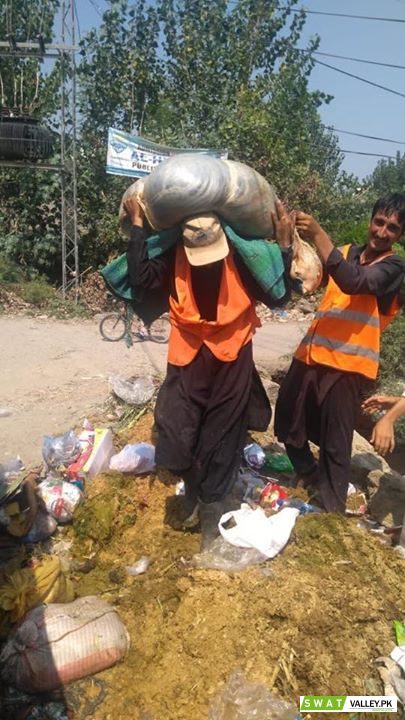 Cleanliness and timely disposal of the carcasses of sacrificial animals is in full swing in all the