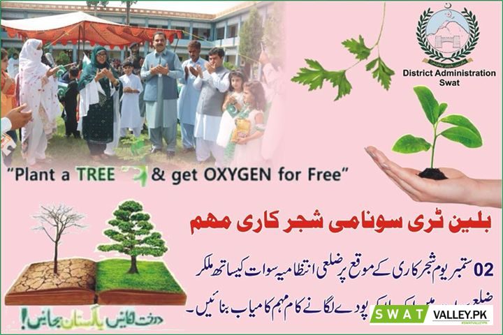 Plant a Tree and get oxygen for free