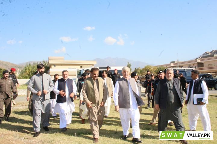 وزیر اعلیٰ خیبر پختونخوا محمود خان نے گراسی گراونڈ سیدو شریف سوات میں آج  نیا پاکستان ہاوسنگ پروگرام