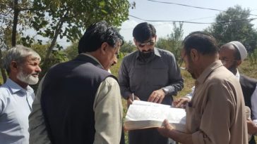 On the directions of worthy DC Swat, Addl.AC Revenue, Swat carried out Inspection of Gardawari Khari