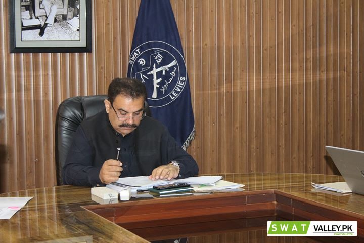 Meeting regarding resolving the issue of a controversial/disputed land in the vicinity of Malam Jabb