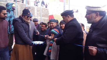 Inauguration of snow festival at Malam Jabba by Commisioner Malakand and dc swat.