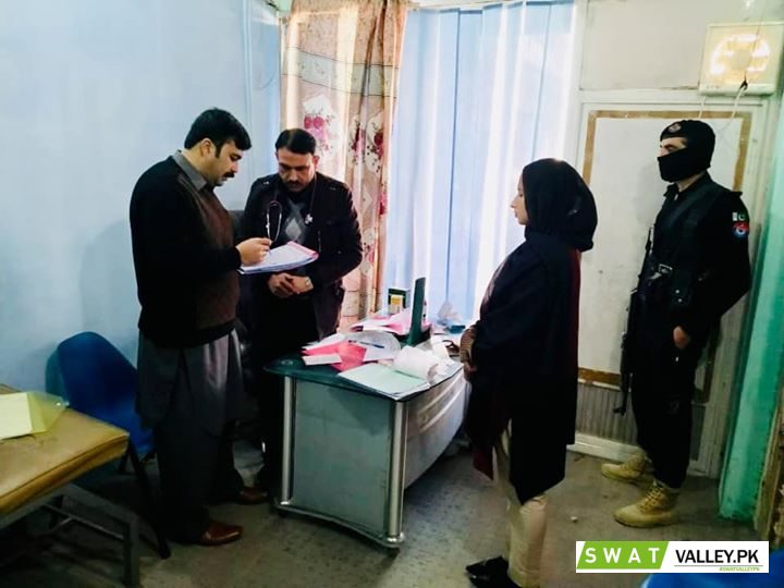 In compliance of large no of Public Complaints received through PCP regarding illegal Quakes, clinic