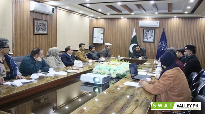 NID Jan. 2019 Day 2nd - DPEC Evening Review Meeting chaired by the Deputy Commissioner Swat Saqib Ra
