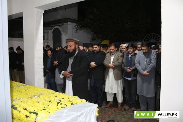 The Janaza prayer of late Abid Mohmand (AC Bahrain) who were martyred last night took place in DC Ho
