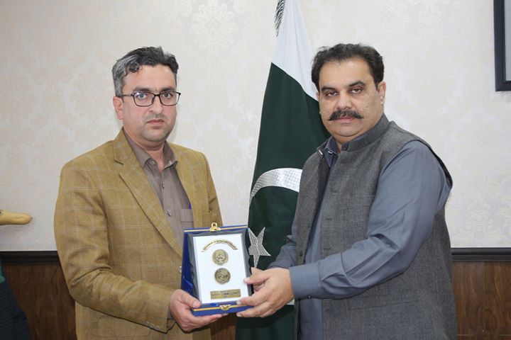 Farewell in honor of the outgoing Assistant Commissioner Khwazakhela Mr. Jamshed Khan.