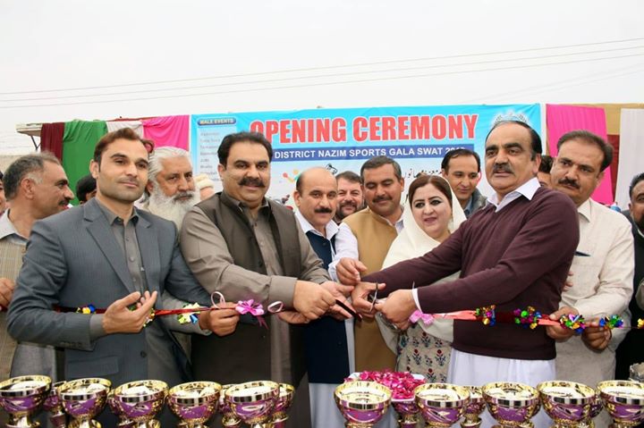 Swat’s first Nazim Swat Colourful Sports Festival-2019 Kicks off at Makan Bagh.