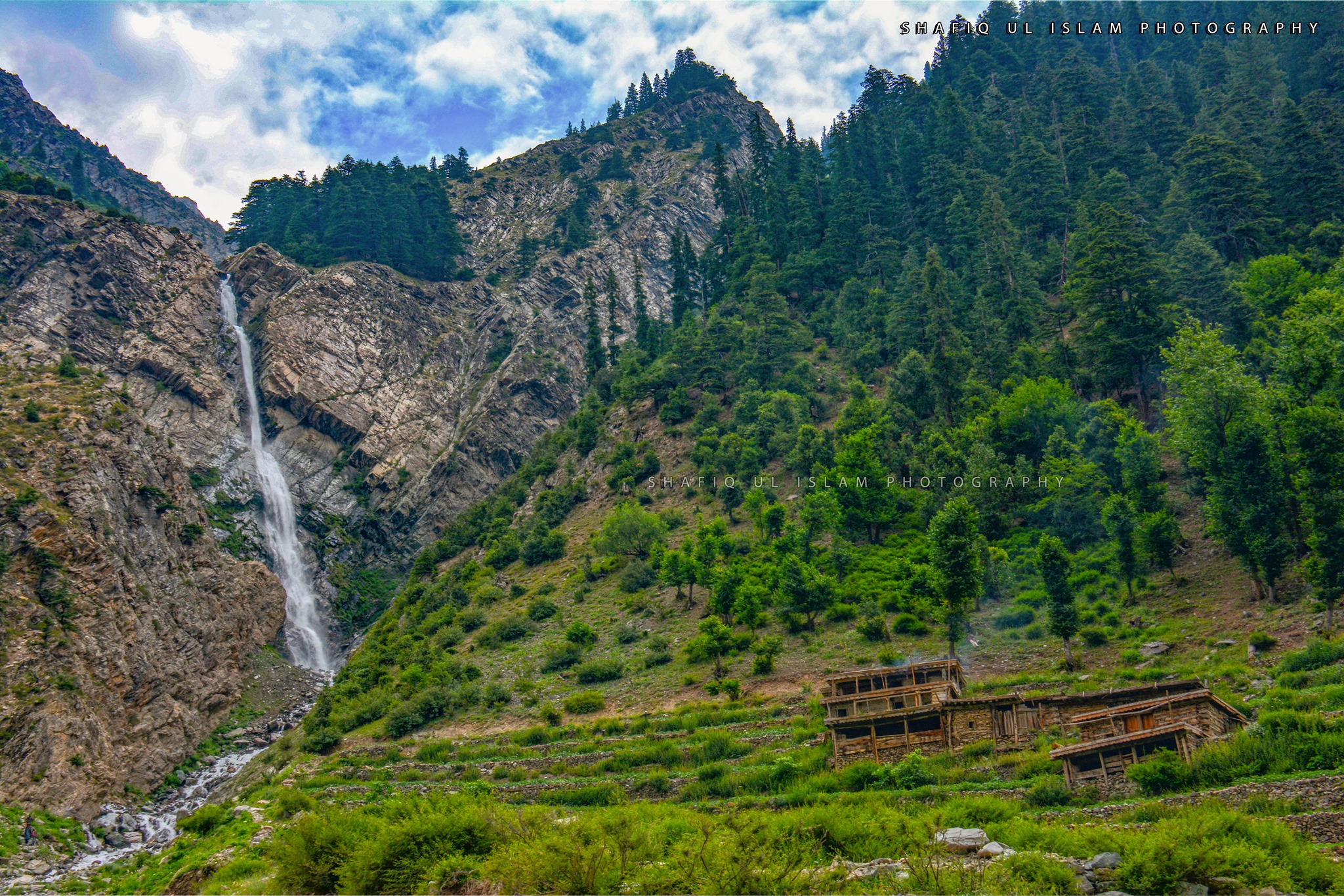 Usho Waterfall, Kalam Swat.. | Swat Valley Pakistan