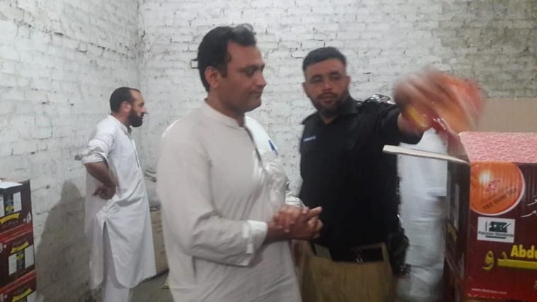 Today Assistant Commissioner Matta Zameen Khan and Additional Assistant Commissioner (r)Shakirullah