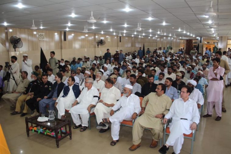 District Administration Swat observed Black Day today on August 15th, and took out a rally to expres