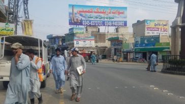 Anti encroachment operation carried out with TMA Kabal, on  the orders of Honourable Commissioner, a