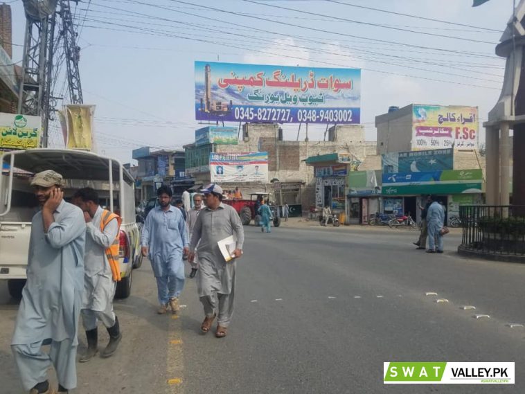 Anti encroachment operation carried out with TMA Kabal, on the orders of Honourable Commissioner, a