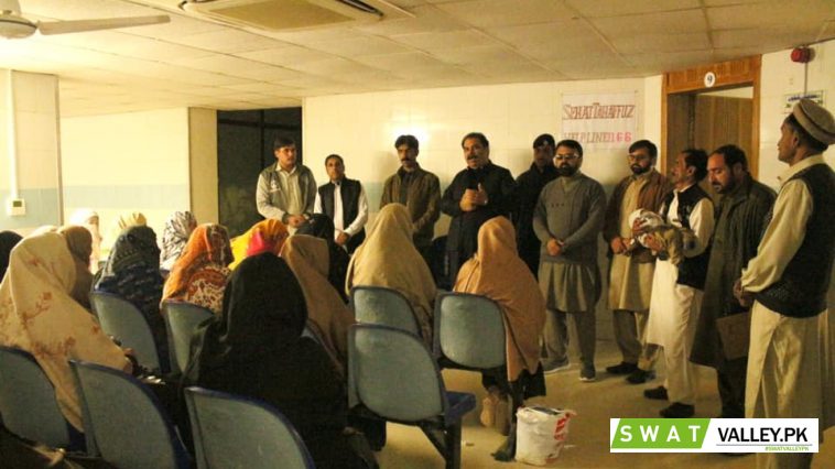 DC Swat Saqib Raza Aslam chaired the evening meeting at UC Saidu Sharif. While addressing the Polio