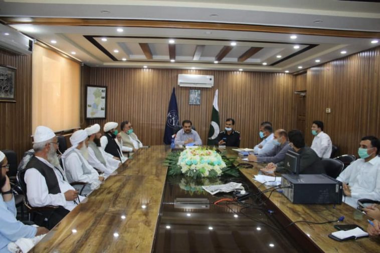 ڈپٹی کمشنر سوات ثاقب رضا اسلم کاعیدالفطر اور جمعتہ الوداع کی آمد پر ضلع کے تمام تحصیلوں کے علماء کرا
