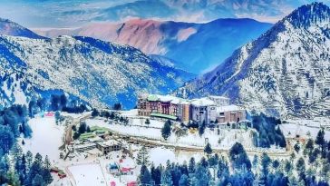 مالم جبہ، سوات ویلی۔۔
Beauty of Malam Jabba Ski resort during snowy season(a