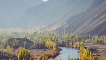 Phander Valley is in Ghizer District of the Gilgit-Baltistan region of Pakistan.