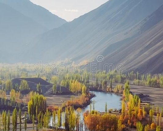 Phander Valley is in Ghizer District of the Gilgit-Baltistan region of Pakistan.