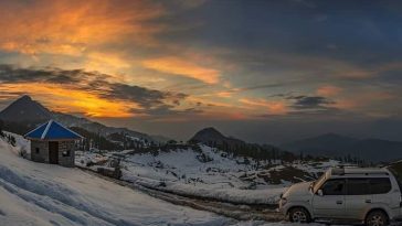 Sunset at Malam JabbaBook your trips with