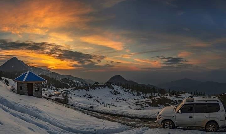 Sunset at Malam JabbaBook your trips with