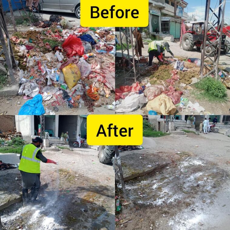 Sanitation Activity and Disposal of offal's campaign (Sub-Division Kabal):