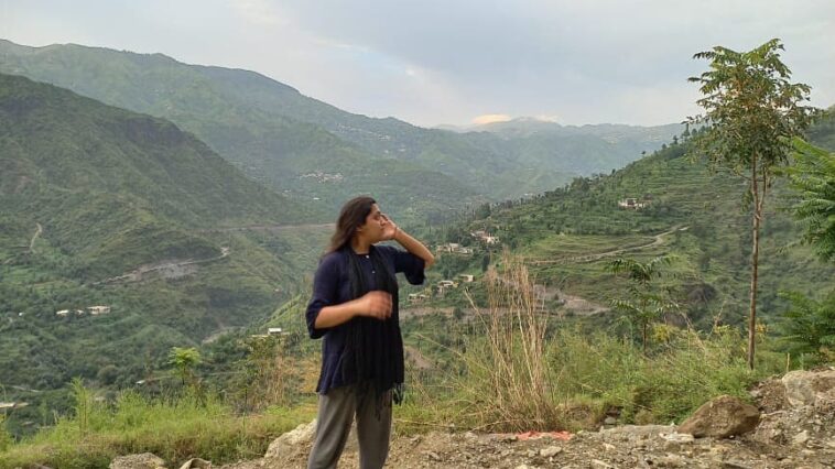 Ignore my outfit and just look at the view omg so prettySwat PakistanRaatp