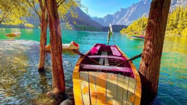 Upper Kachura Lake. The Kachura Lakes are three lakes in the Skardu District of