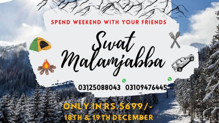 The wait is over! KITCo presents an exciting Trip to Malam Jabba swat on 18th an