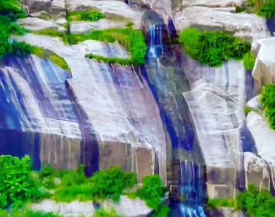 A beautiful waterfall in    swat, Pakistan
.
.
.
.