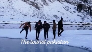 Mohdand lake after snowfall