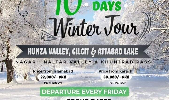 Master travel and tours announces their winter package for northern areas of Pak