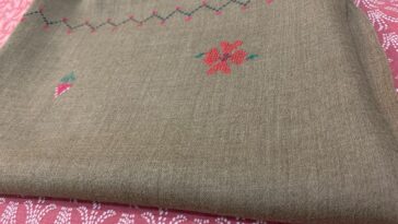 Rs 3,500
Swati Salampuri wool shawl. Made of premium quality wool. Embroidered w