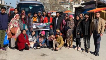 3 days swat kalam challenging and successful tour 6-1-2022 with 24 participants