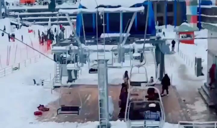 MalamJabba Chairlift Beautiful Snowy View