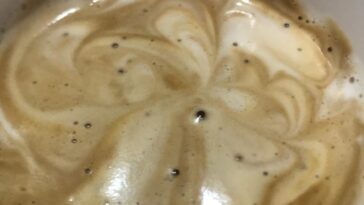 Coffee in snow