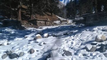 Falak Sar Basecamp, Swat.
We were seven guys including the driver on our way to