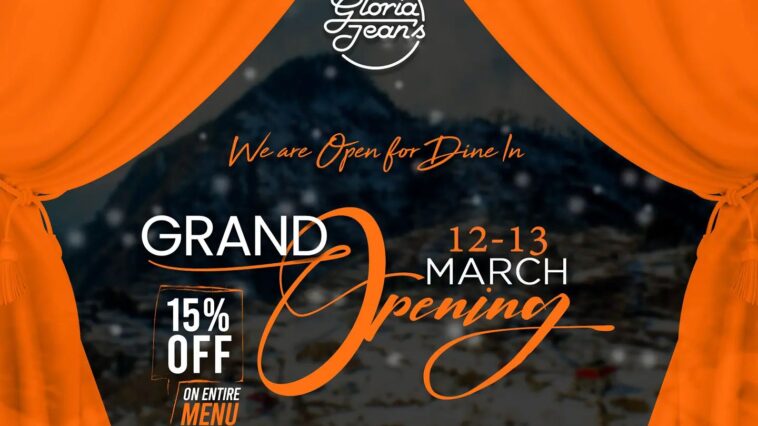 Good news, Gloria Jeans is launching at Malam Jaba. They are offering 15% discou