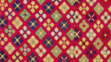 Mid-century phulkari embroidery from Swat, Pakistan via sarojo.com
*
*
*
*
*
*