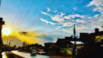 Beauty of my village after rain
.