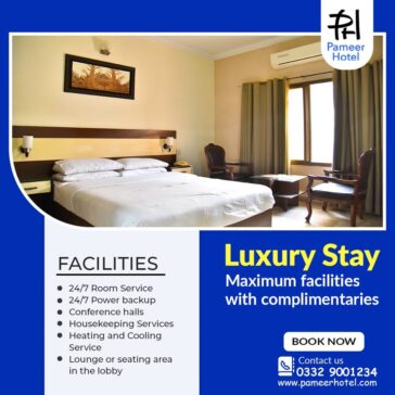 Book your stay now to avail luxury at 1st four star hotel located in the heart o