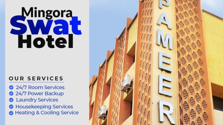 Now you can stay at first 4 star hotel in mingora. You can avail maximum facilit