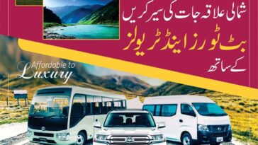 BOOK YOUR SPECIAL TOURS TO NORTHERN AREAS OF BEAUTIFUL PAKISTAN
For Booking and