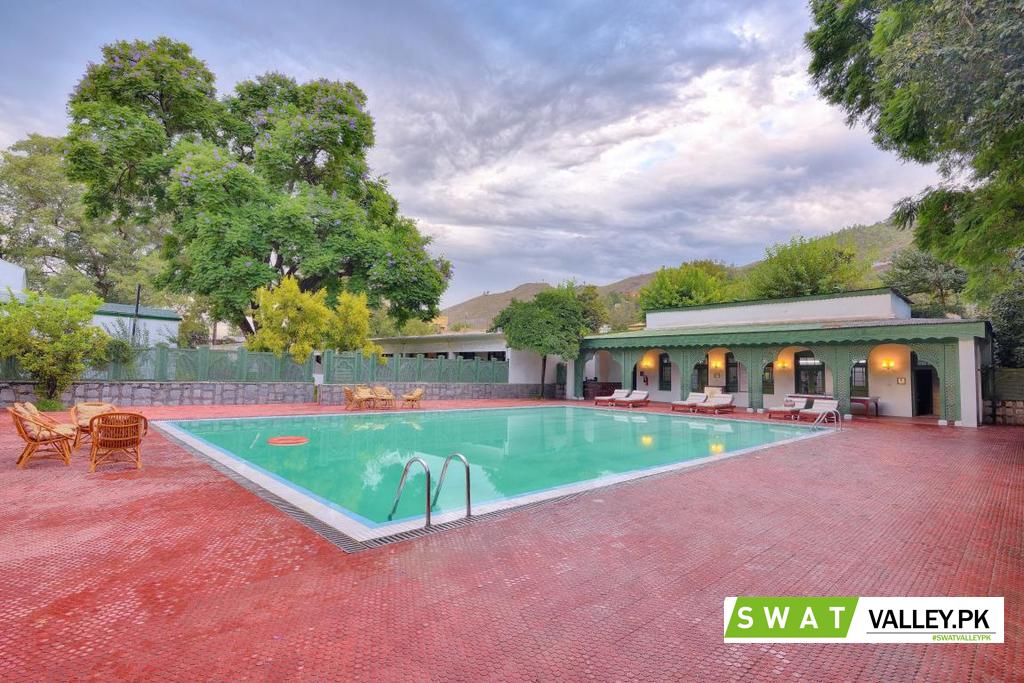 Swimming Pool Sareena Swat Hotel